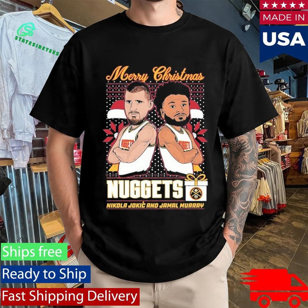 Denver Nuggets Christmas Jokić & Murray Shirt