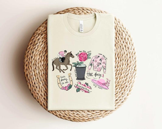 Derby Vibes Shirt Go Baby Go Shirt Kentucky Derby Shirt Talk Derby To Me 2025 Derby Shirt Derby Hot Derby Vibes Shirt Derby Time Tee  T-shirt, sweater and Hoodie