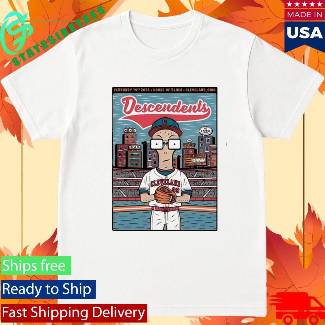 Descendents Cleveland OH 2 14 2026 Shirt