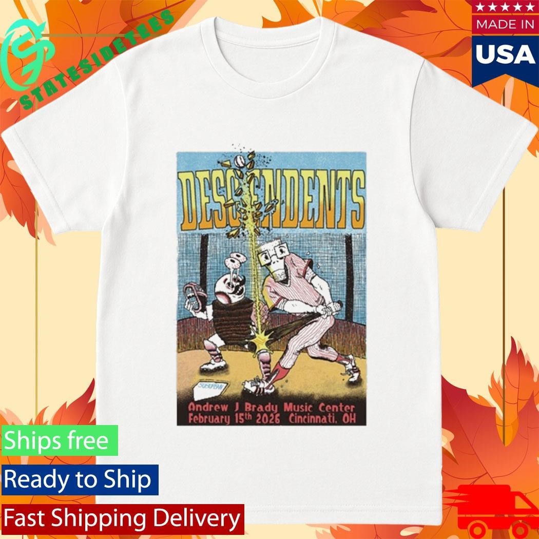 Descendents Feb 15 2026 Cincinnati OH Shirt