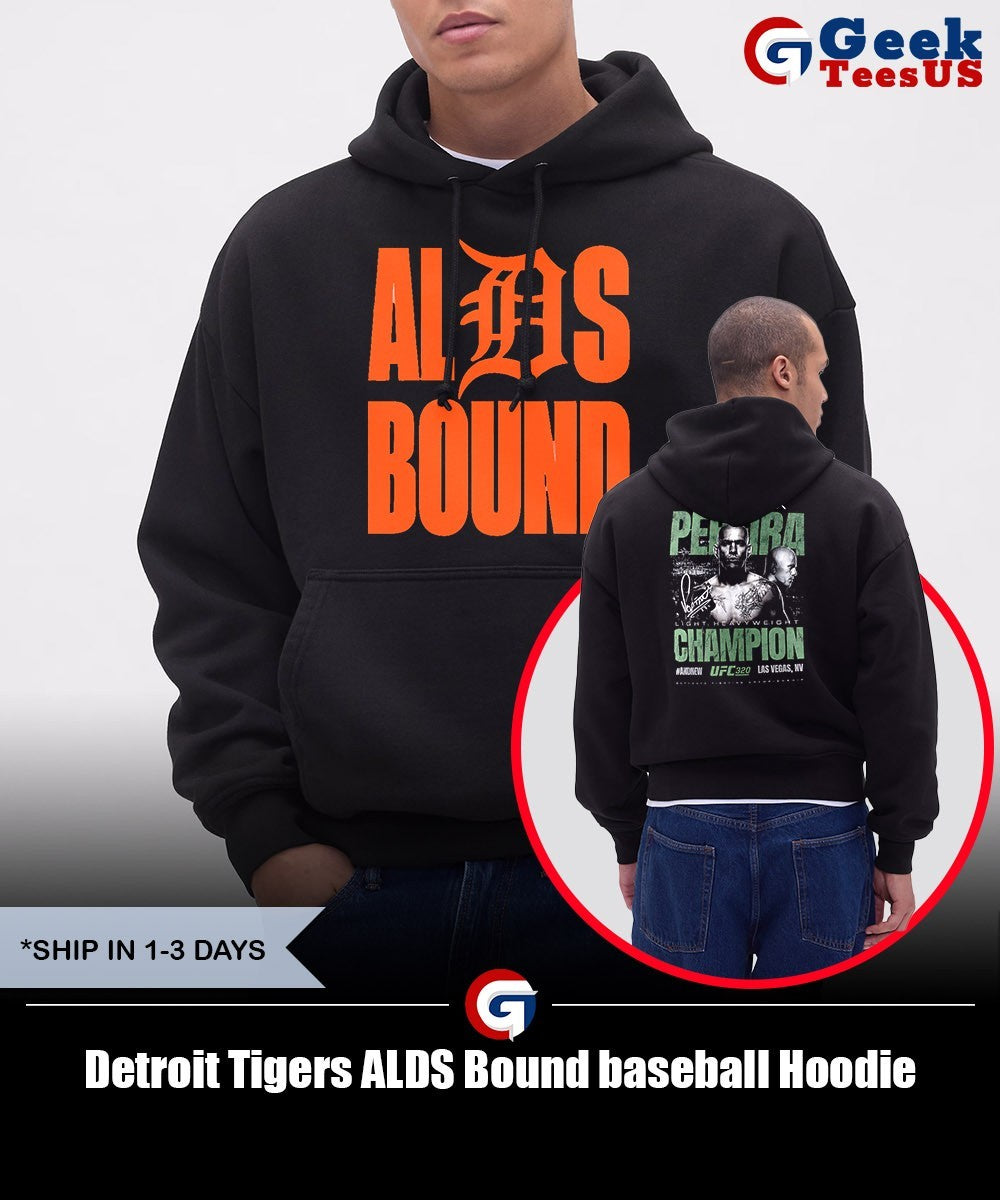 Detroit Tigers ALDS Bound baseball shirt