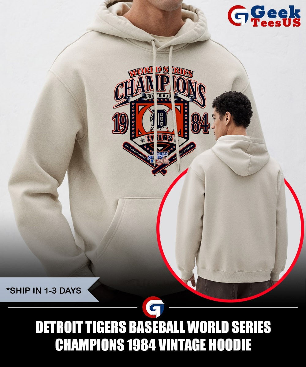 Detroit Tigers baseball World Series Champions 1984 vintage shirt