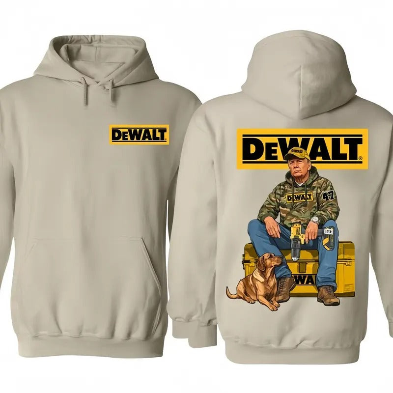 Dewalt Toolman Hoodie, Trump Workers Tools Shirt,Dewalt Trump Camo Hoodie
