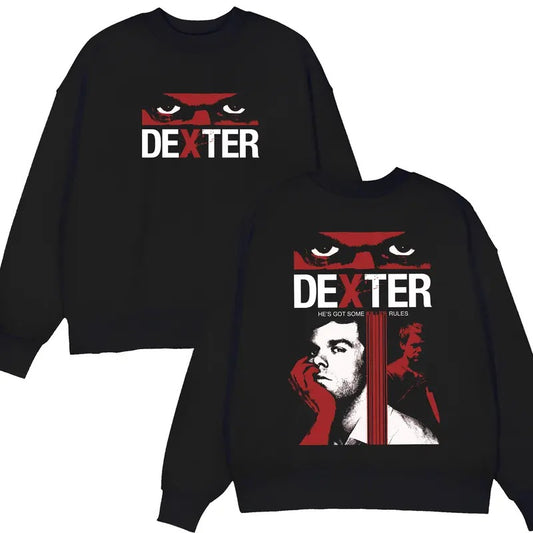 Dexter He Is Got Some Killers Rules Sweatshirt, Dexter Morgan Merch, Gift For Women and Man Unisex Shirt, Hoodie, Sweatshirt, Rock Style Bootleg Tee
