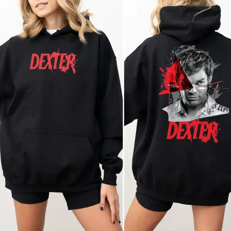 Dexter Morgan Shirt, He's Got A Way With Murder, Dexter Tv Show T Shirt, Dexter Morgan Outfits Sweatshirt Hoodie, Unisex Sweater Pullover Tee