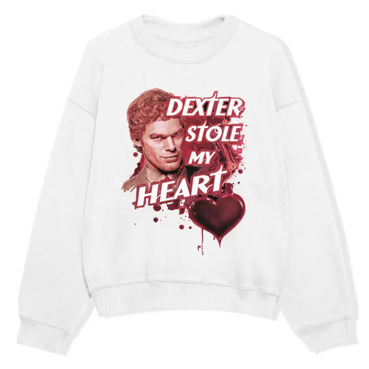 Dexter Morgan Stole My Heart Vintage Shirt, Dexter Morgan Shirt, Gift For Man Unisex Shirt, Hoodie, Sweatshirt, Rock Style Bootleg Tee