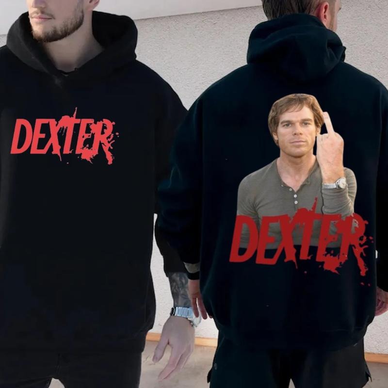 Dexter Unisex T Shirt 2 sides, Dexxter Tv Show, He's Got A Way With Murder Sweatshirt, Dexter Morgan Hoodie, Unisex Sweater Pullover Tee