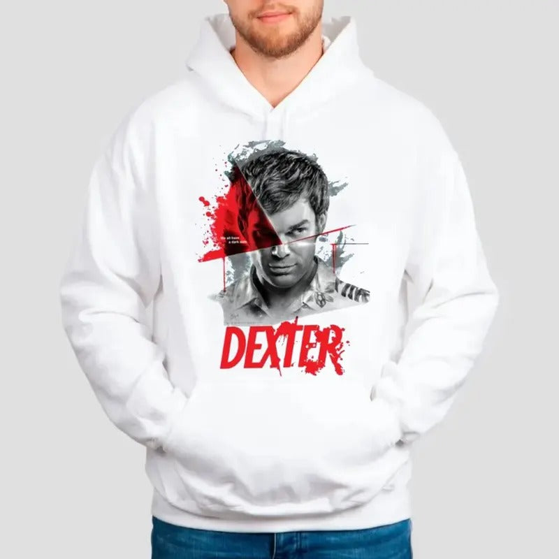 Dexter Unisex T Shirt, Dexter Morgan Hoodie, Dexter Tv Show T Shirt, He's Got A Way With Murder Sweatshirt, Unisex Sweater Pullover Tee