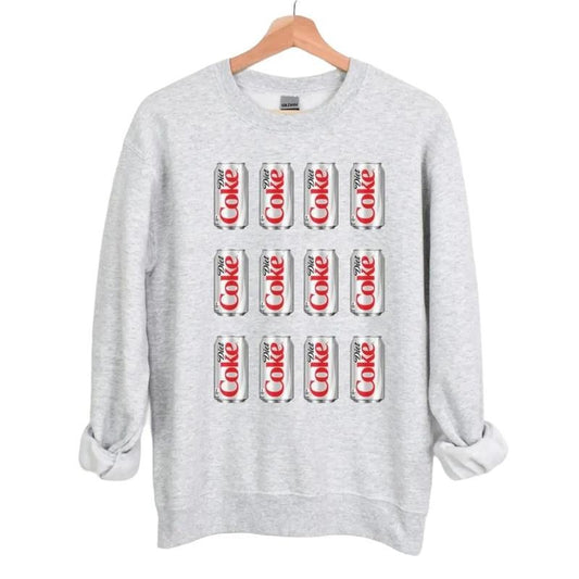 Diet Coke Crewneck sweatshirt | Energy Drinks | Soda Shirt