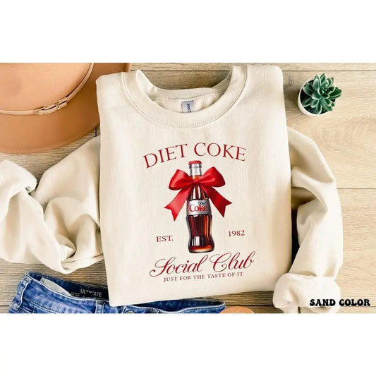 Diet Coke Shirt, Diet Coke Lover Sweatshirt, Funny Coke Shirt, Coke Lover Sweater, Coke Long Sleeve, Diet Coke Long Sleeve, Diet Coke Shirt