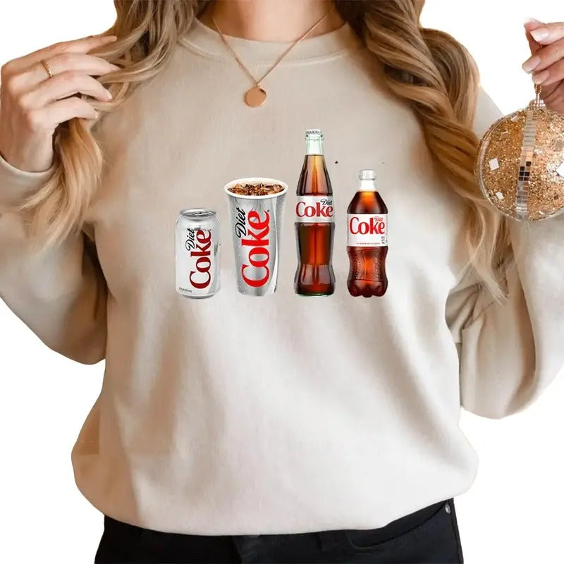 Diet Coke Shirt, Gift for Diet Coke Lover Hoodie, Sweatshirt | DripVista.com