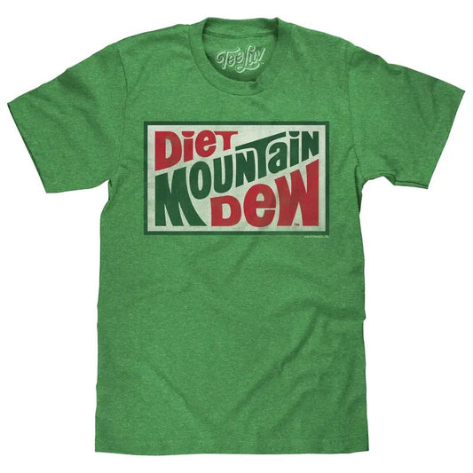 Diet Mountain Dew T-Shirt - Kelly Green