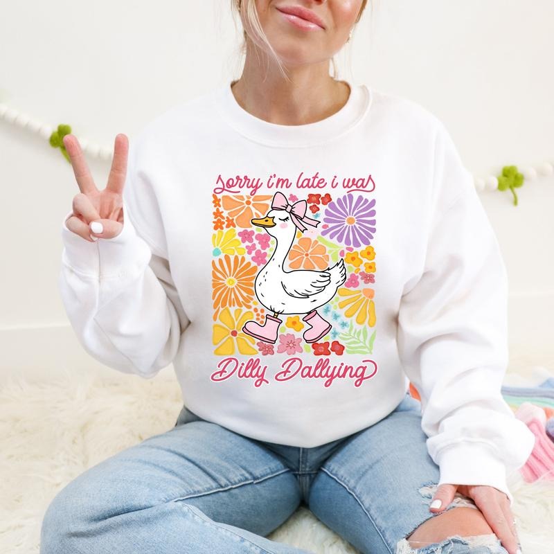 Dilly Dallying DTF Transfers - THIS IS NOT A SHIRT