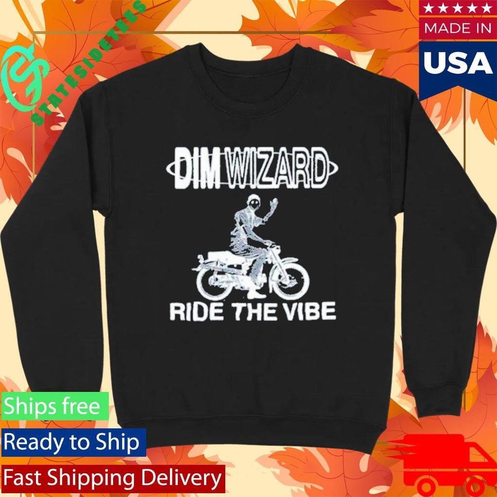 Dim Wizard Bandcamp Ride The Vibe Shirt