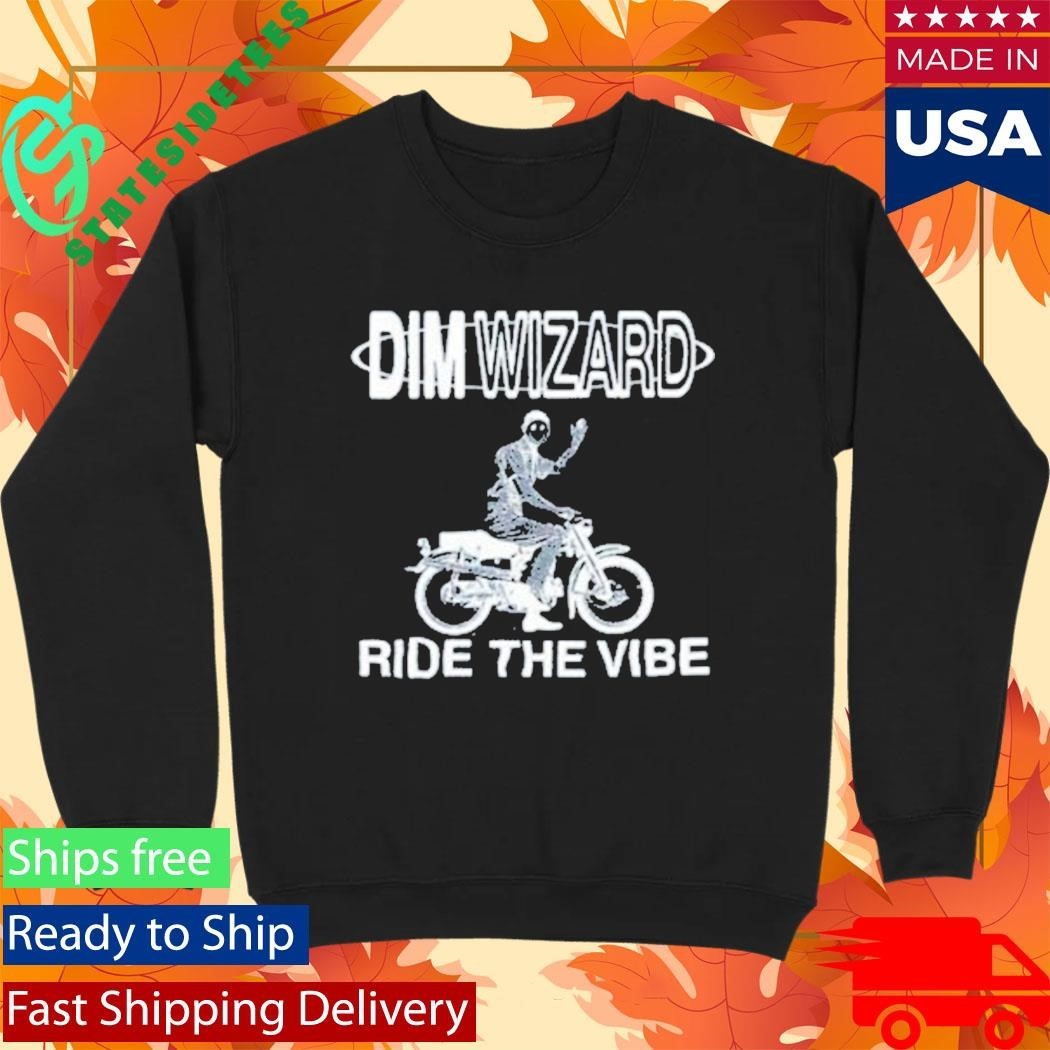 Dim Wizard Bandcamp Ride The Vibe Shirt