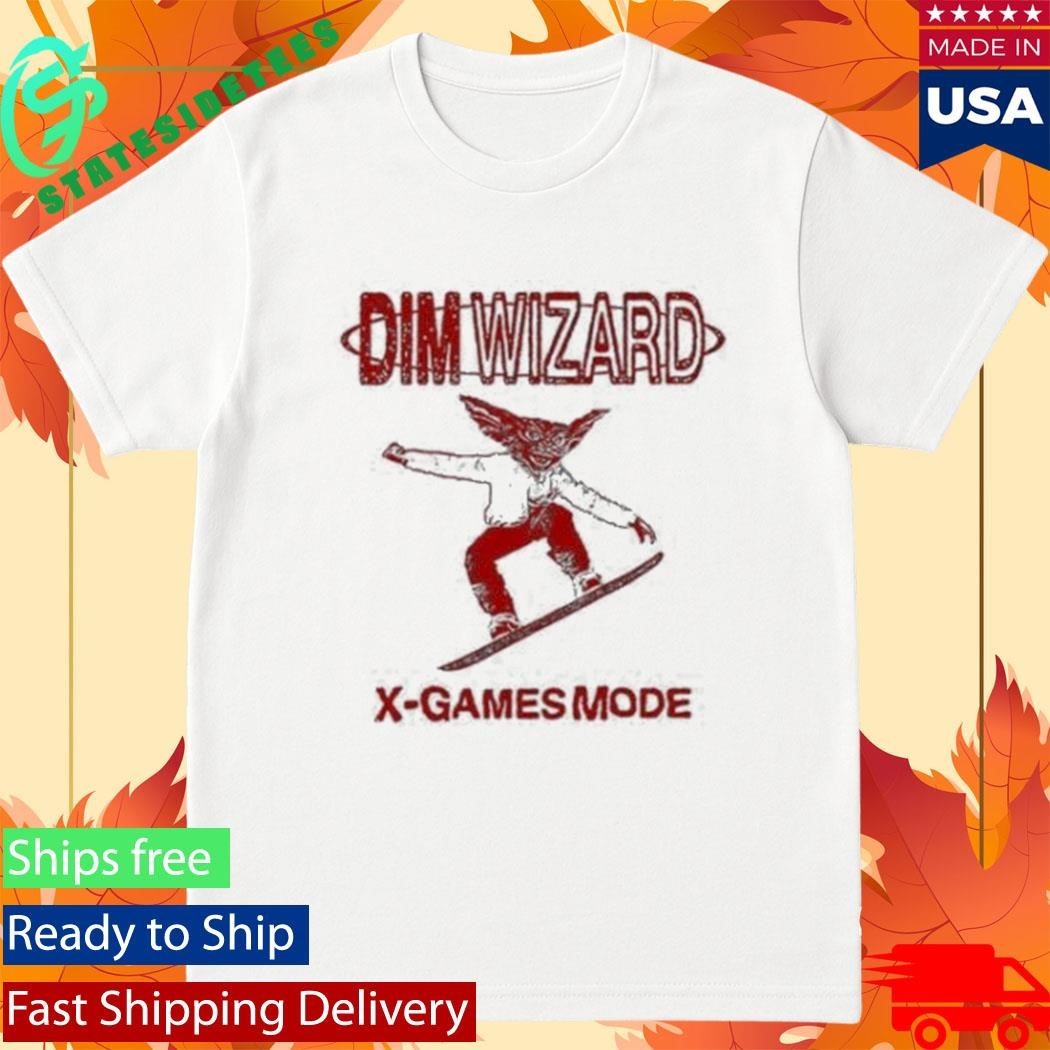 Dim Wizard Bandcamp X-Games Mode Ringer Shirt
