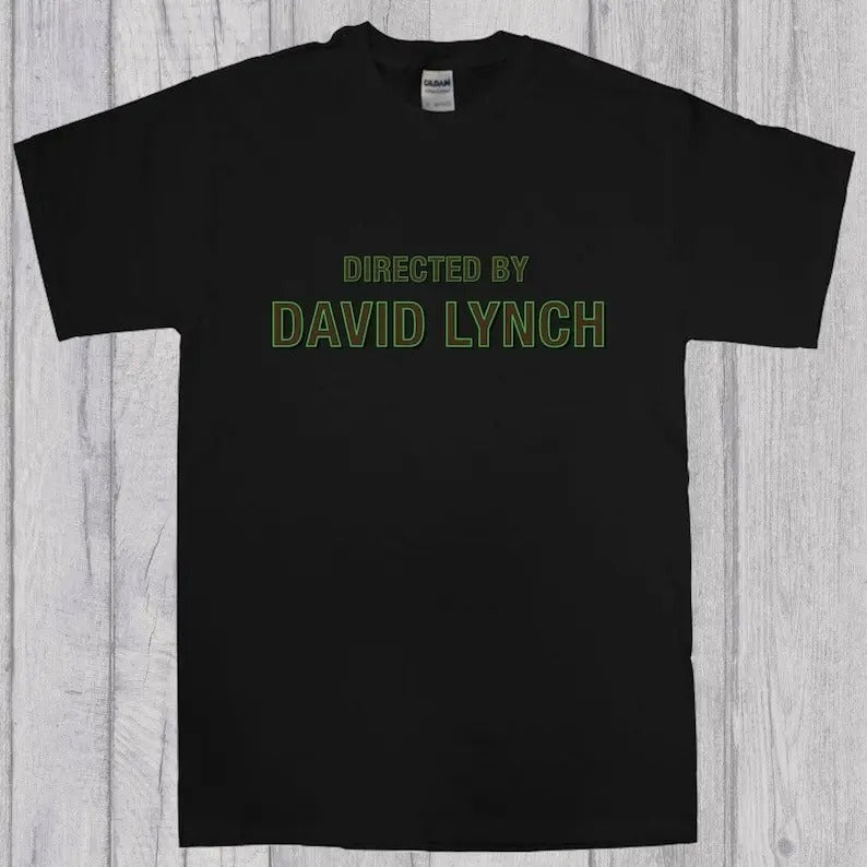 Directed by David Lynch Peaks Credits Unisex T-Shirt