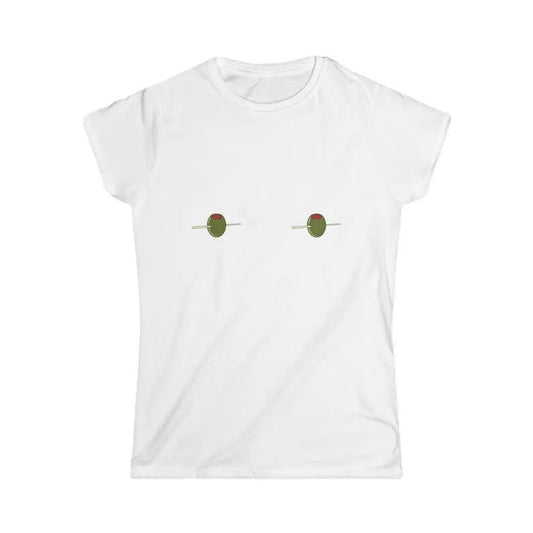 Dirty Martini Olive Babytee, Retro Martini Babytee Aesthetic cool girl, downtown girl baby tee, Girls Night Out,Olive Martini Lover
