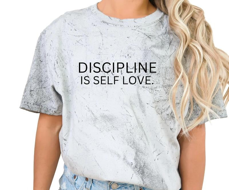 Discipline Is Self Love Comfort colors Tee shirt Hoodie, Sweatshirt | DripVista.com