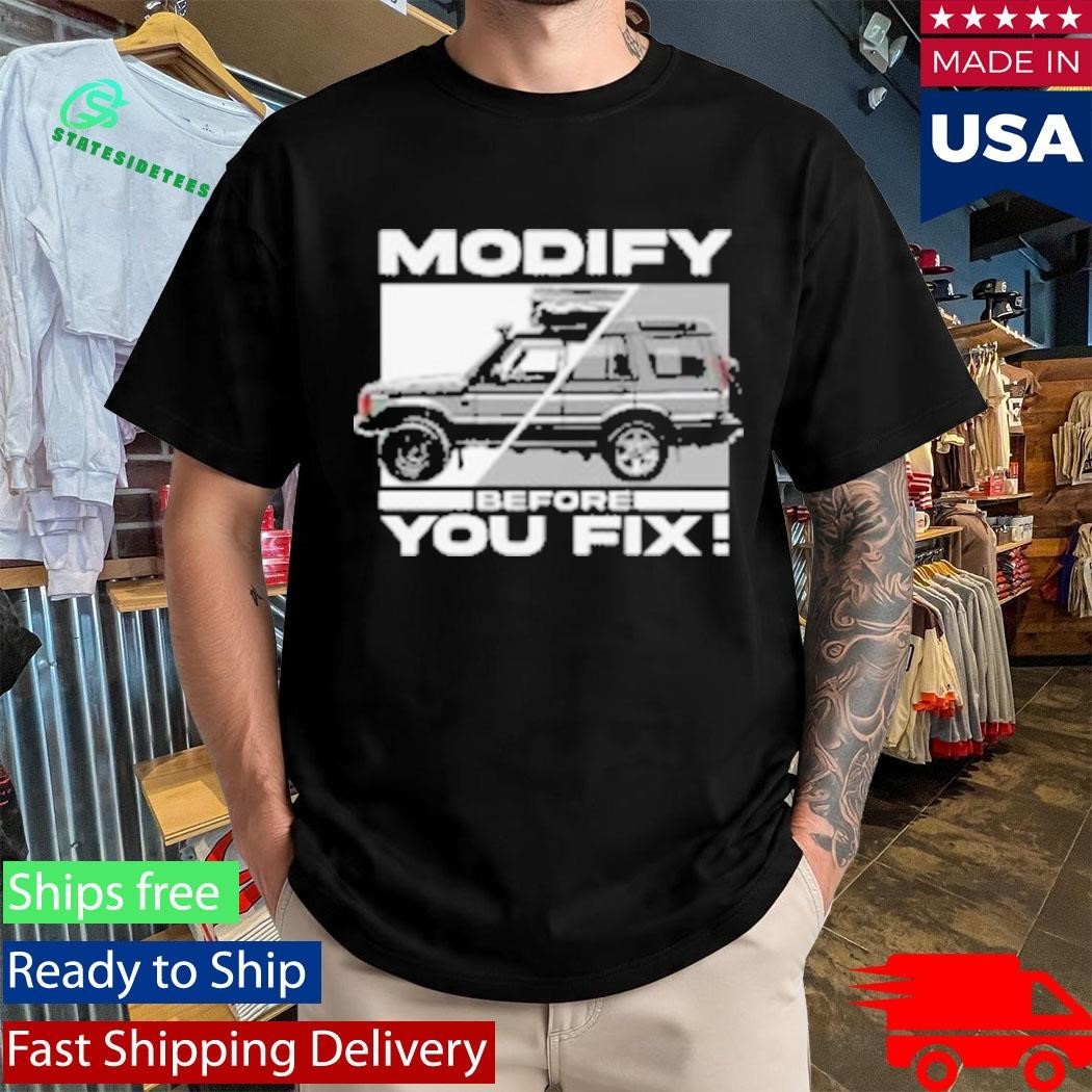 Disco 2 Modify Before You Fix Mono Shirt