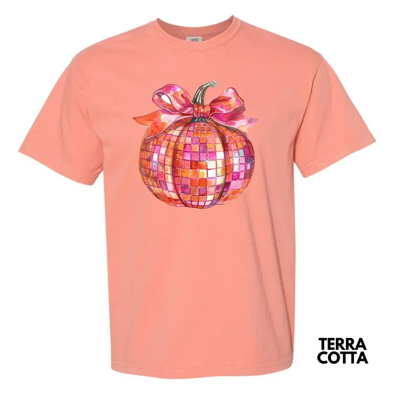 Disco Pumpkin Party Comfort Colors T-Shirt 'NLB' Hoodie, Sweatshirt | DripVista.com