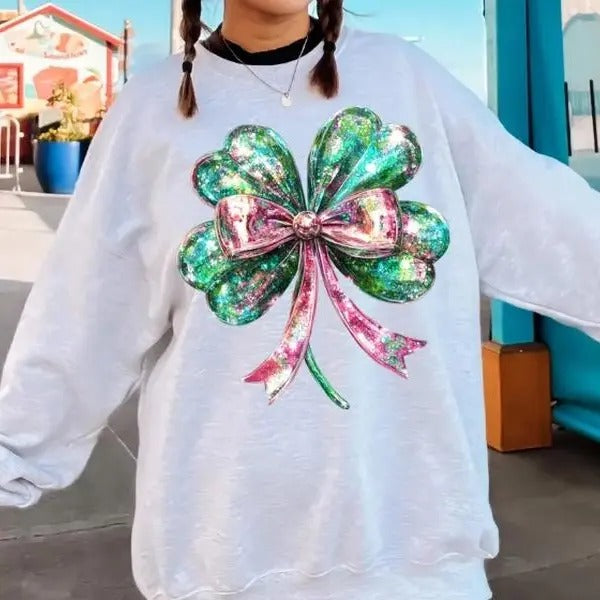 Disco Shamrock DTF Transfers - THIS IS NOT A SHIRT