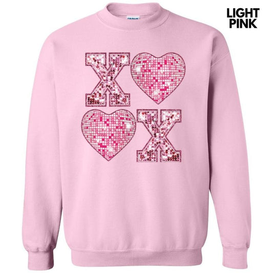 Disco XOXO Hearts Sweatshirt 'NLB'