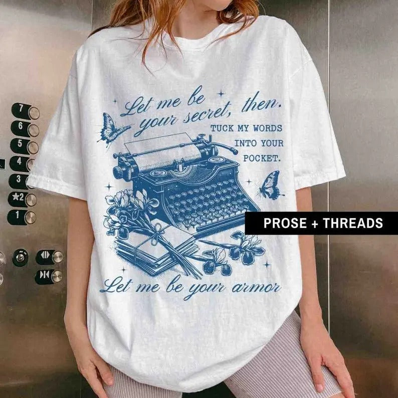 Divine Rivals Bookstagram Booktok Merch Ruthless Vow Divine Rivals Merch Library Shirt Literature T-Shirt Light Academia...