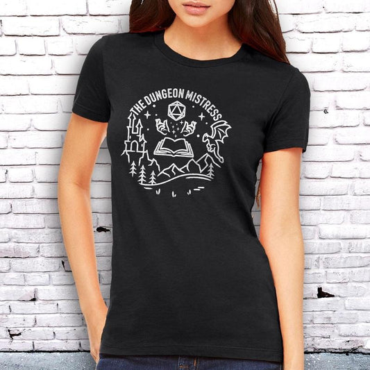 Dnd Dungeon Mistress Shirt, Dungeons And Dragons Dm Tee, Distressed Vintage Apparel, D&D Dungeon Master TShirt, Dnd Gift For Her