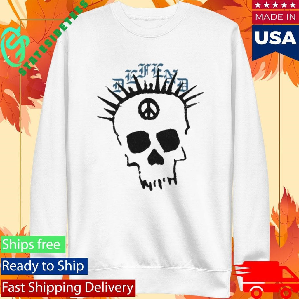 Dno Defend Peace Skull Shirt