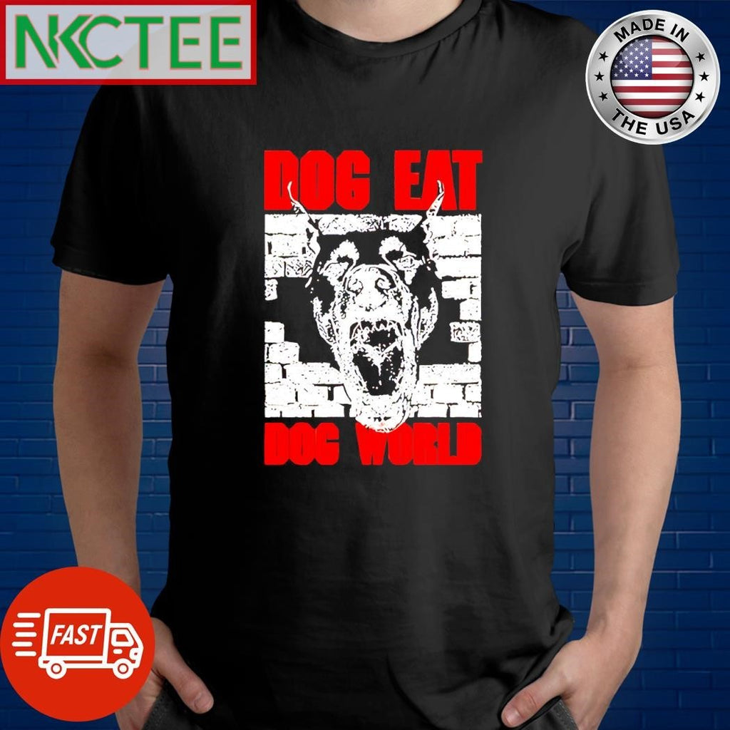 Dog Eat Dog World horror graphic 2025 shirt