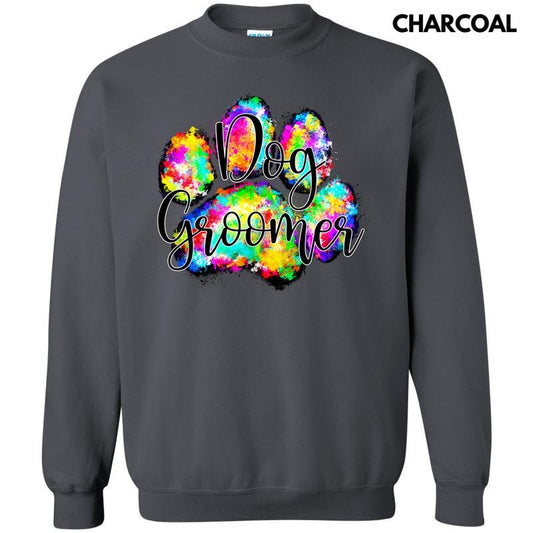 Dog Groomer Paw Sweatshirt 'NLB'