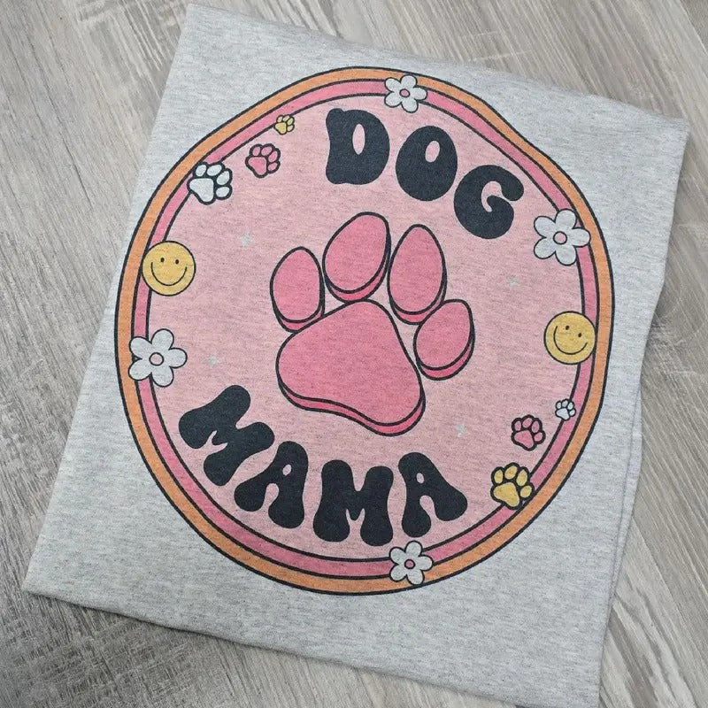 Dog Mama Cute  Graphic Tee or Sweatshirt shirts women Hoodie | DripVista.com