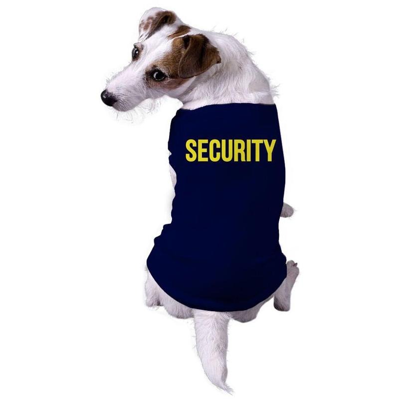 Dog Shirt Security Funny Sarcastic Tee for Puppy Sarcastic Shirt For Dogs Funny Dog Puppy Shirt Navy Hoodie, Sweatshirt