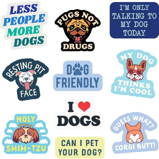 Dog Sticker Extra Large Stickers for Adults Funny Adhesives with Memes Sarcastic  Funny Dog  Multi