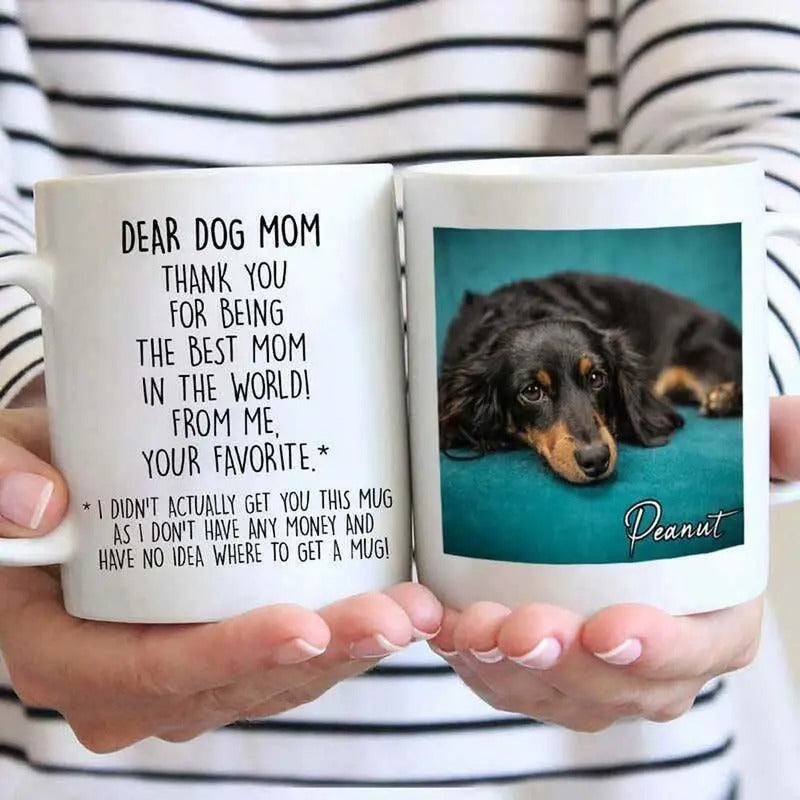 Dog Thank You For Being TNF Best Dog Mom Dad Personalized Aop FOG Mug Funny