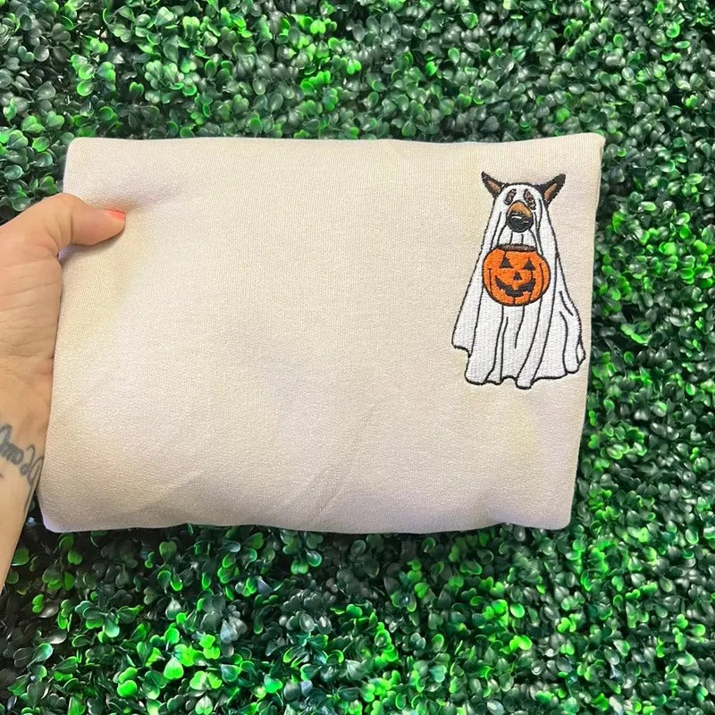 Dog embroidered Halloween T-Shirts, Hoodie, Sweatshirt | DripVista.com