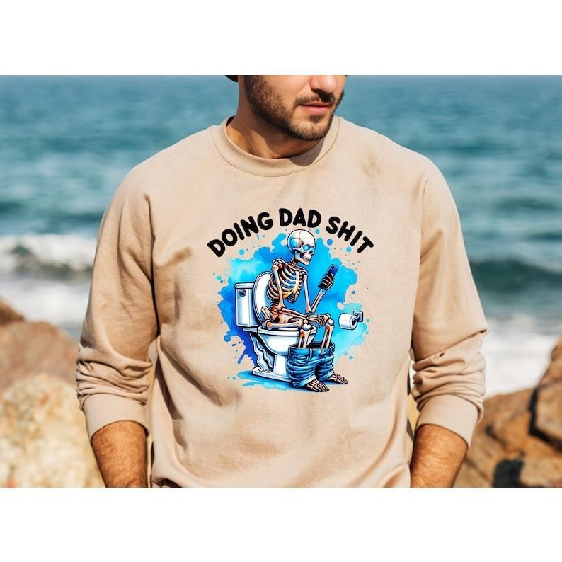 Doing Dad Shit Shirt, Funny Dad Shirt, Father's Day Shirt, Father's Day Gift, Father Birthday Gift, New Dad Shirt, Gift...