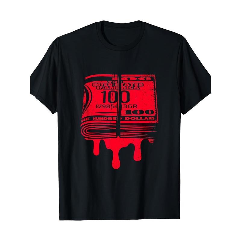 Dollar Money Blood Rich Cash Millionaire Trading Business 100% Cotton T-shirt made in usa Hoodie, Sweatshirt | DripVista.com