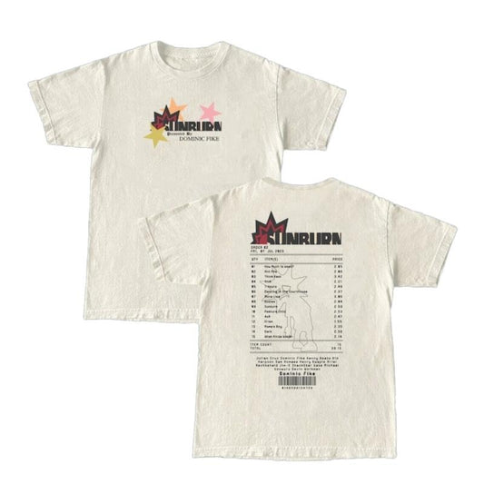 Dominic Fike Music Hoodie, Sunburn album tracklist Sweatshirt, World Tour Ticket 2023 Gift For Fan Graphic Tshirt