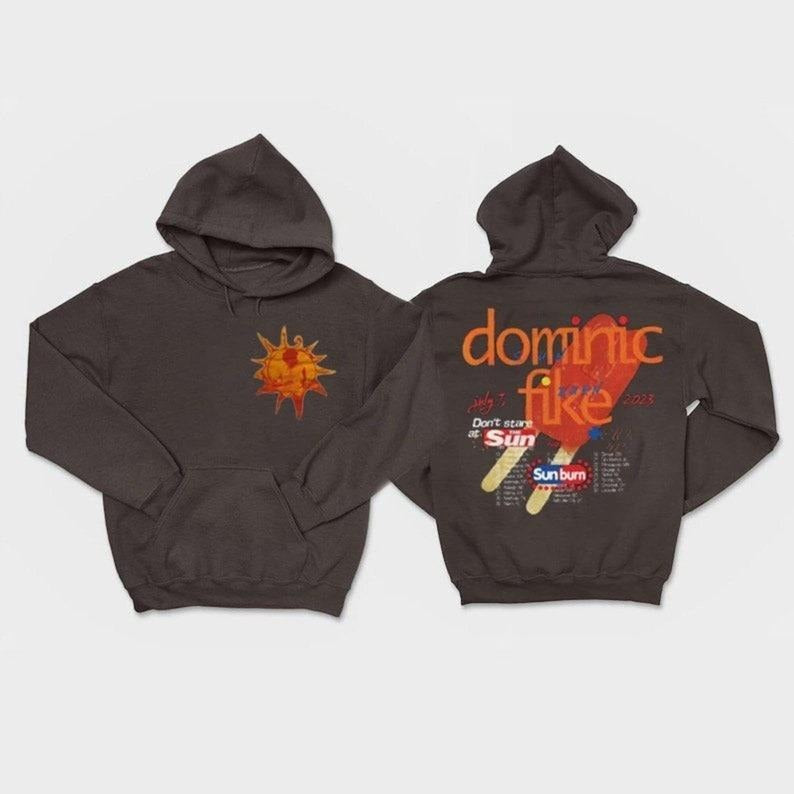 Dominic Sunburn album track list Aesthetic sweatshirt, Limited Dominic Fike T-shirt - Don't Forget About Me Hoodie