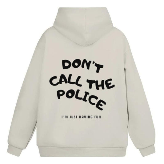 Don't Call The Police Biker Hoodie, Motorcycle Racing Sweatshirt, Menswear Graphic Motorcycle Accessories, Stylish Hoodie for Riders, Casual Top Wear
