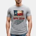 Don't Mess With Texas Shirt, I Stand With Texas Shirt, Texas Patriot Shirt, Lone Star T Shirt, Texas Pride Tee, Defend The Boarder Shirt, Patriotic Unisex T-Shirt, Political Shirt, Gifts For Men Women, Texas Support Shirt Menswear Top