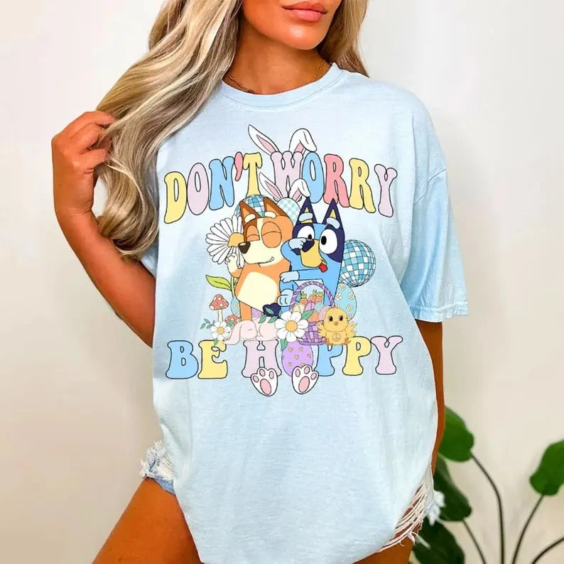 Don't Worry Be Hoppy Easter shitrt, Chilling With My Peeps shitrt, Funny Easter shitrt, Easter Kids Shirt, Easter Peeps...