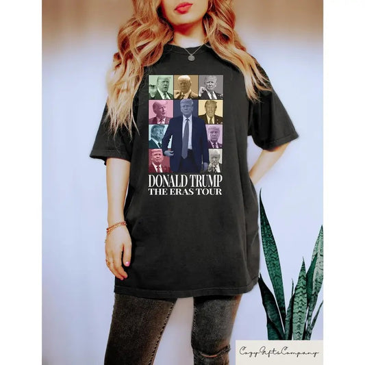 Donal Trum Eras Tour Shirt, Donal Trum Sweatshirt, Trum 2024 T-Shirt, Election Shirts For Trum Supporter, Tee