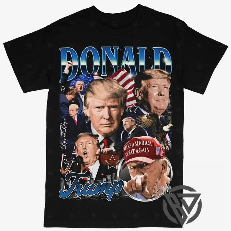 Donald Trump 2024 T-Shirt, Gift For Woman and Man Unisex T-Shirt Hoodie, Sweatshirt | DripVista.com