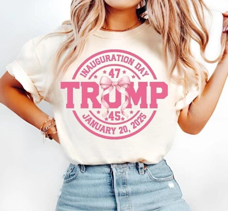 Donald Trump Inauguration Day 2025 T Shirt, 47th US President Inauguration T Shirt