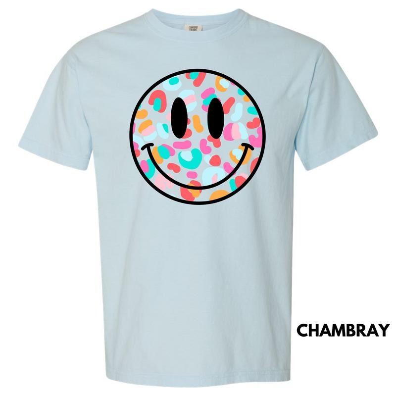 Doodle Cheetah Happy Face Comfort Colors T-Shirt 'NLB' Hoodie, Sweatshirt | DripVista.com