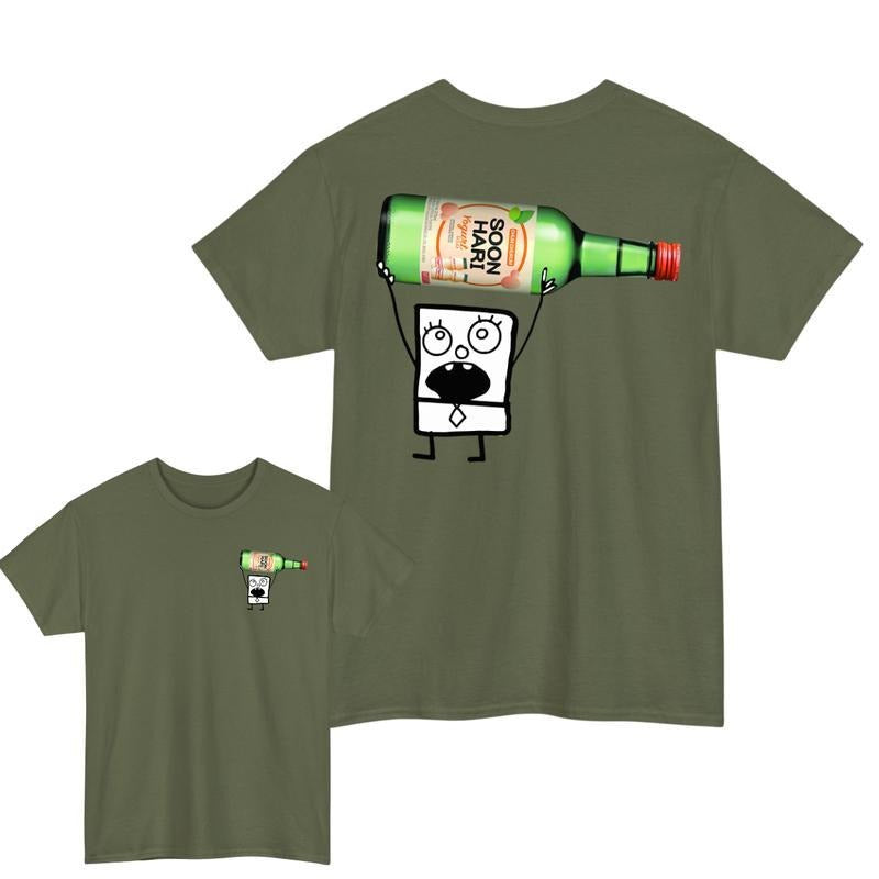 Doodlebob SOJU Unisex T-shirt, SOJU Short Sleeve Tee, Unisex Shirt, S to 4XL