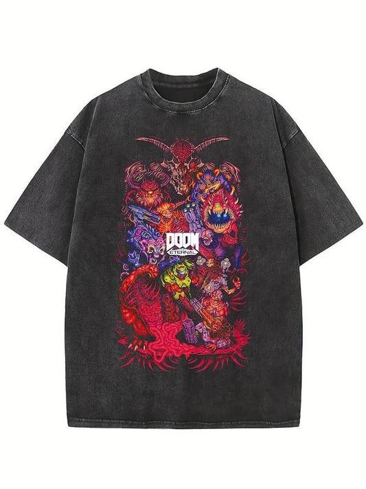 Doom Eternal Video Game t shirt